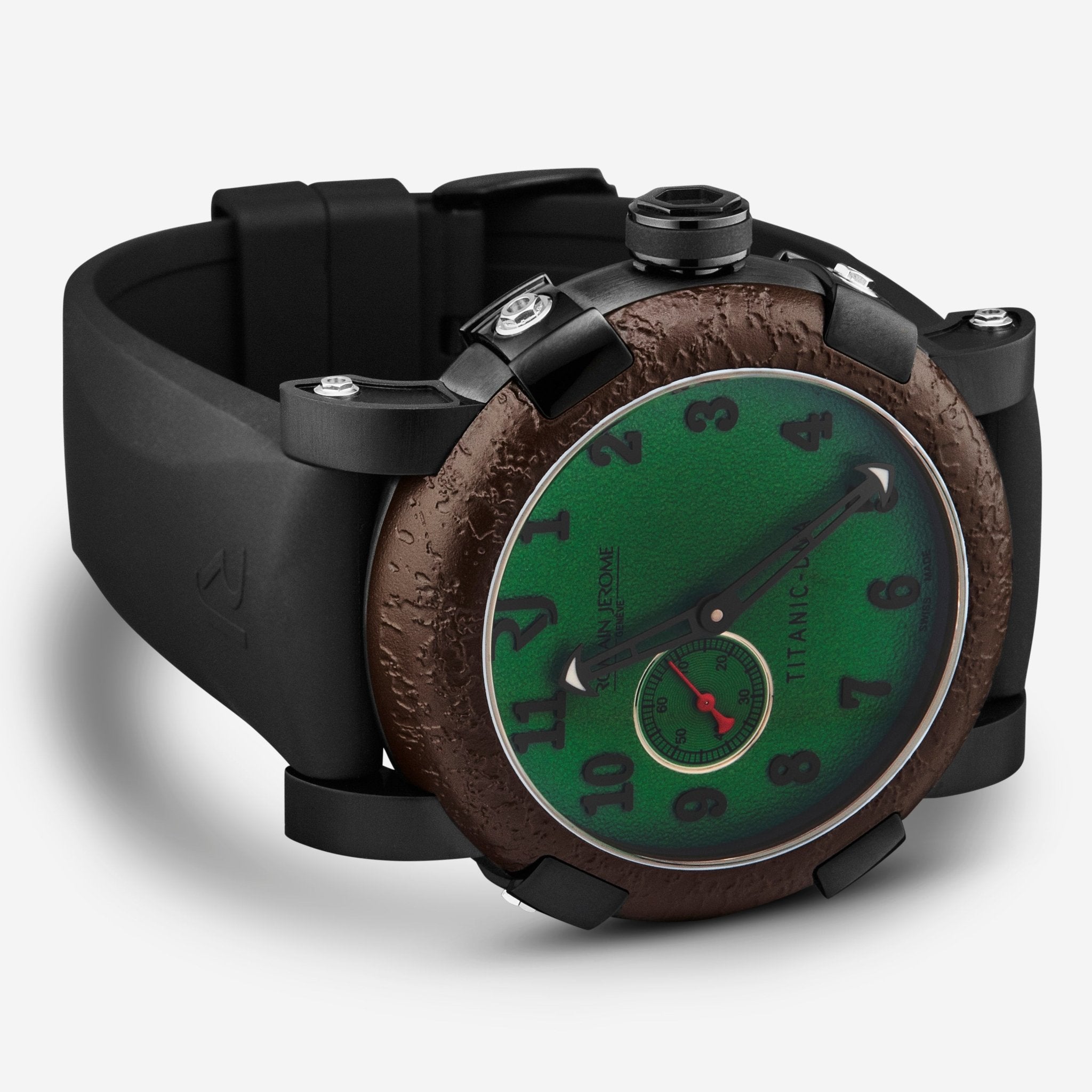 Romain Jerome Titanic Green Dial Automatic Men's Watch RJ.TI.AU.602.20 - THE SOLIST - Romain Jerome