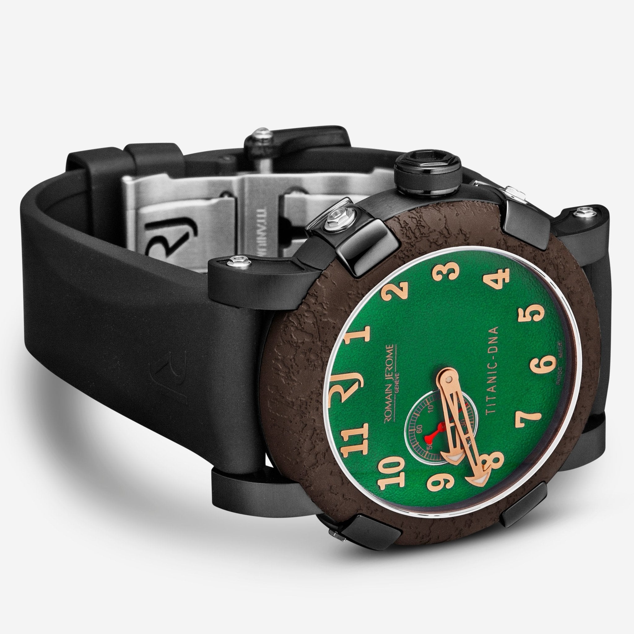 Romain Jerome Titanic Green Dial Automatic Men's Watch RJTIAU.603.20 - THE SOLIST - Romain Jerome