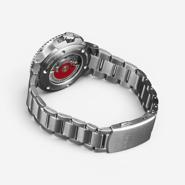 Oris Aquis Date Upcycle Stainless Steel Automatic Unisex Watch 01-733-7770-4150