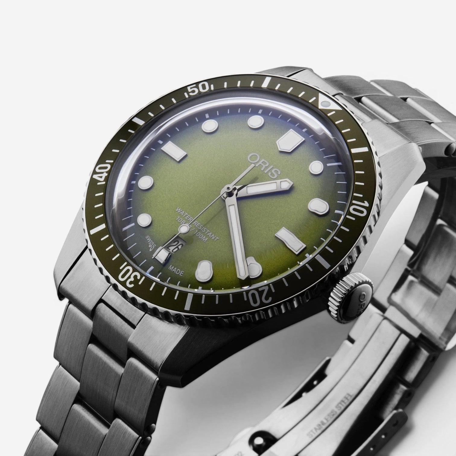 Oris Divers Sixty-Five Stainless Steel Automatic Men's Watch 0173377074057-0782018 - THE SOLIST