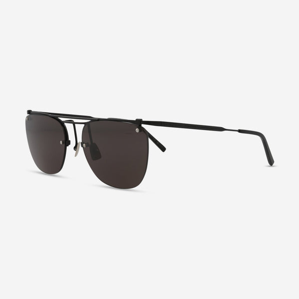 Saint Laurent Novelty Aviator Metal Men's Sunglasses SL600 - 30014318 - 001 - THE SOLIST - Saint Laurent