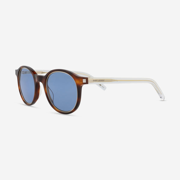 Saint Laurent Round Acetate Unisex Sunglasses SL521RIM - 30013255 - 008 - THE SOLIST - Saint Laurent