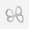 SALVINI 18K White Gold, Diamond Wrap Ring 20075659 - THE SOLIST - SALVINI