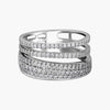 SALVINI Euforia S 18K White Gold, Diamond Puzzle Ring 20071549 - THE SOLIST - SALVINI