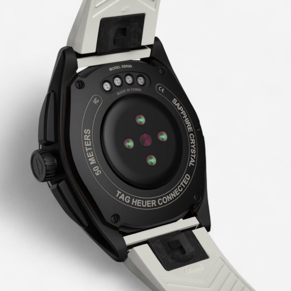 Tag Heuer Connected Calibre E4 Golf Edition 42mm Titanium Men's Smartwatch SBR8080.EB0284