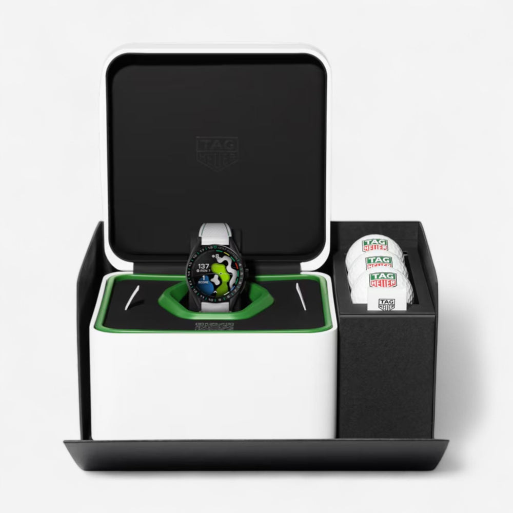 Tag Heuer Connected Calibre E4 Golf Edition 45mm Titanium Men's Smartwatch SBR8A81.EB0251