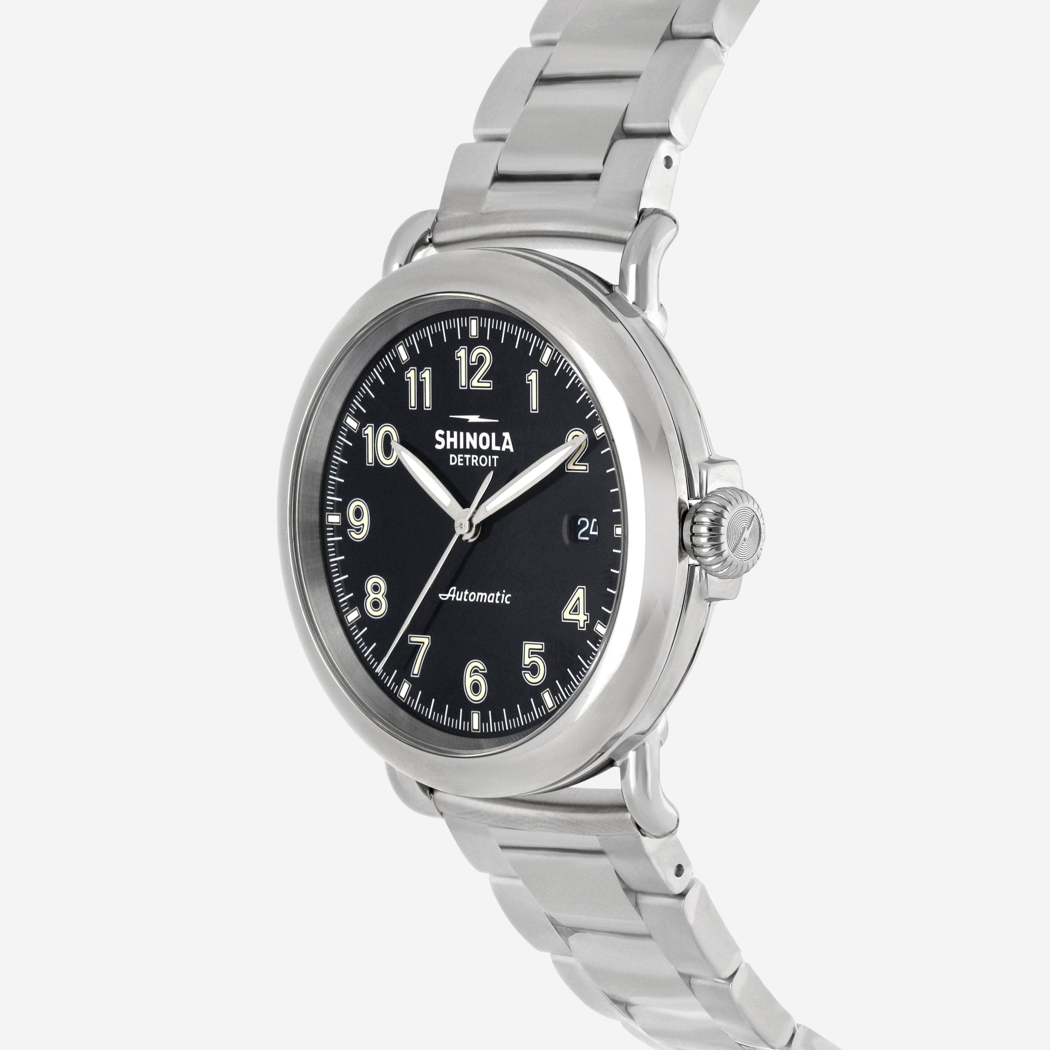 Shinola Detroit The Runwell 39.5MM Automatic Men's Watch S0120141489 - THE SOLIST - Shinola