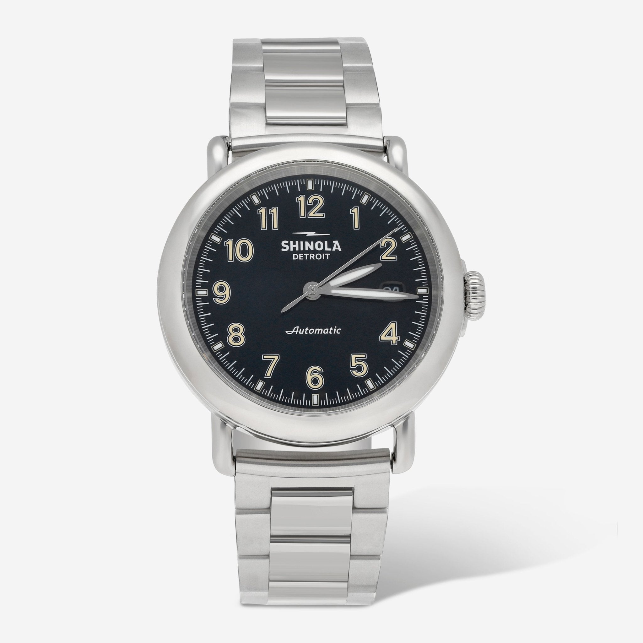 Shinola Detroit The Runwell 39.5MM Automatic Men's Watch S0120141489 - THE SOLIST - Shinola