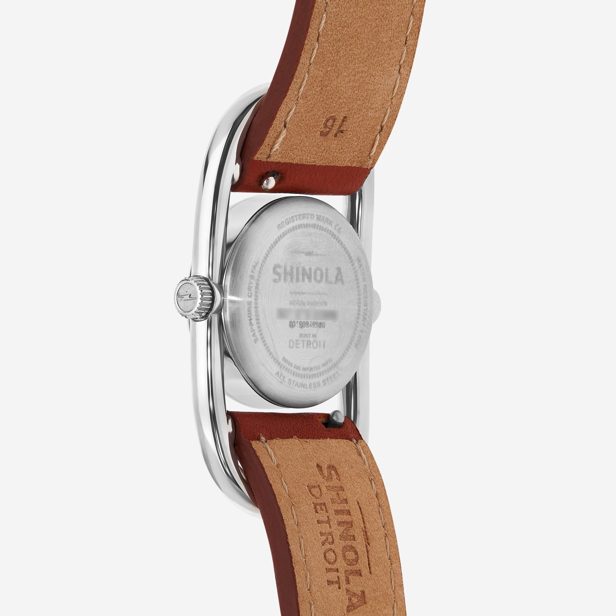 Shinola The Bike Lock Stainless Steel Womens Quartz Watch S0120242280 - THE SOLIST - Shinola