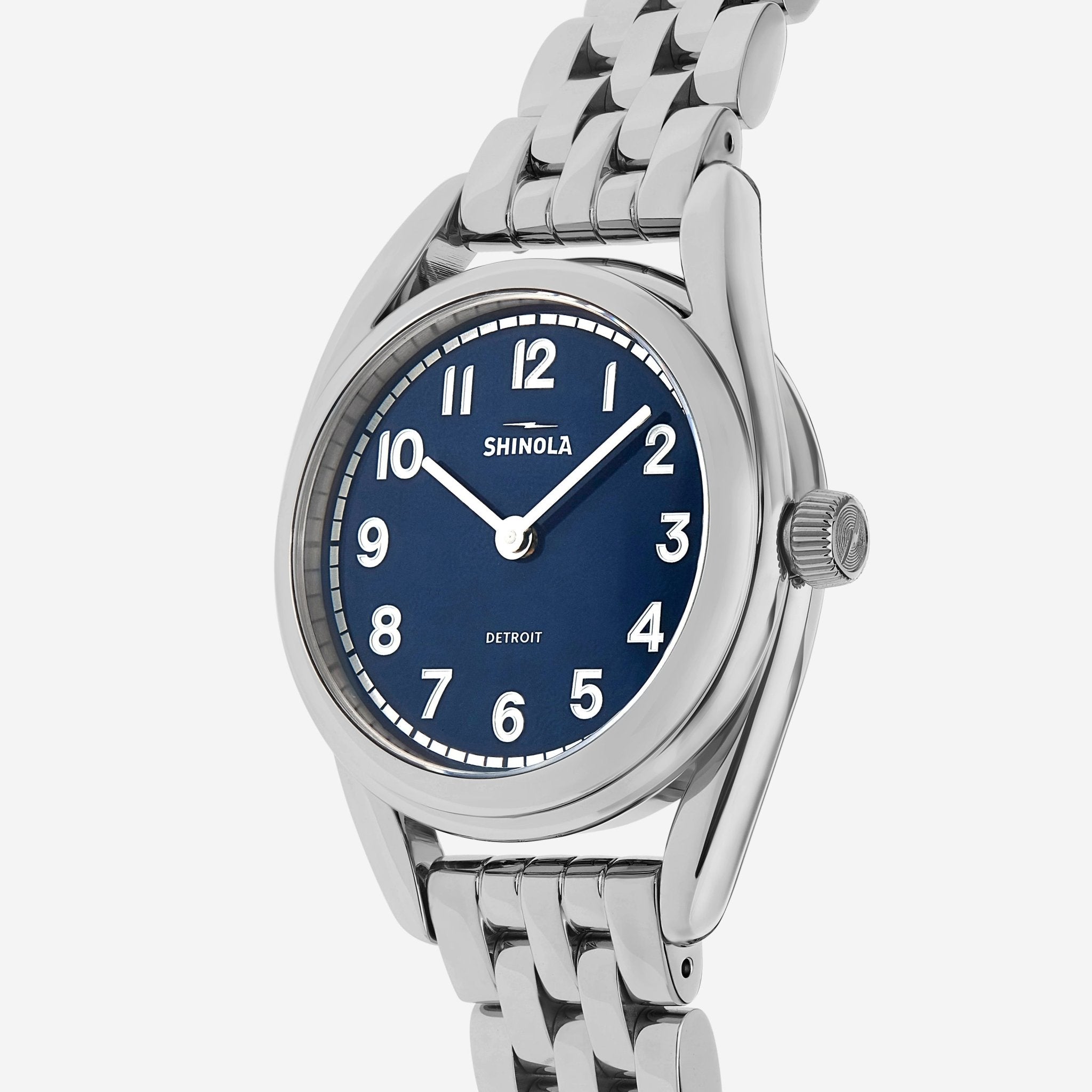 Shinola The Derby Stainless Steel Ladies Quartz Watch S0120242330 - THE SOLIST - Shinola