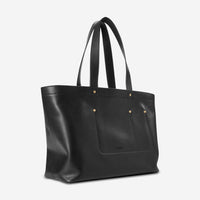 Shinola The Pocket Black Natural Leather Tote 20217379 - BL - THE SOLIST - Shinola