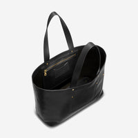 Shinola The Pocket Black Natural Leather Tote 20217379 - BL - THE SOLIST - Shinola