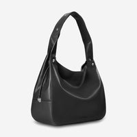 Shinola The Snap Black Natural Leather Shoulder Bag 20244688 - THE SOLIST - Shinola