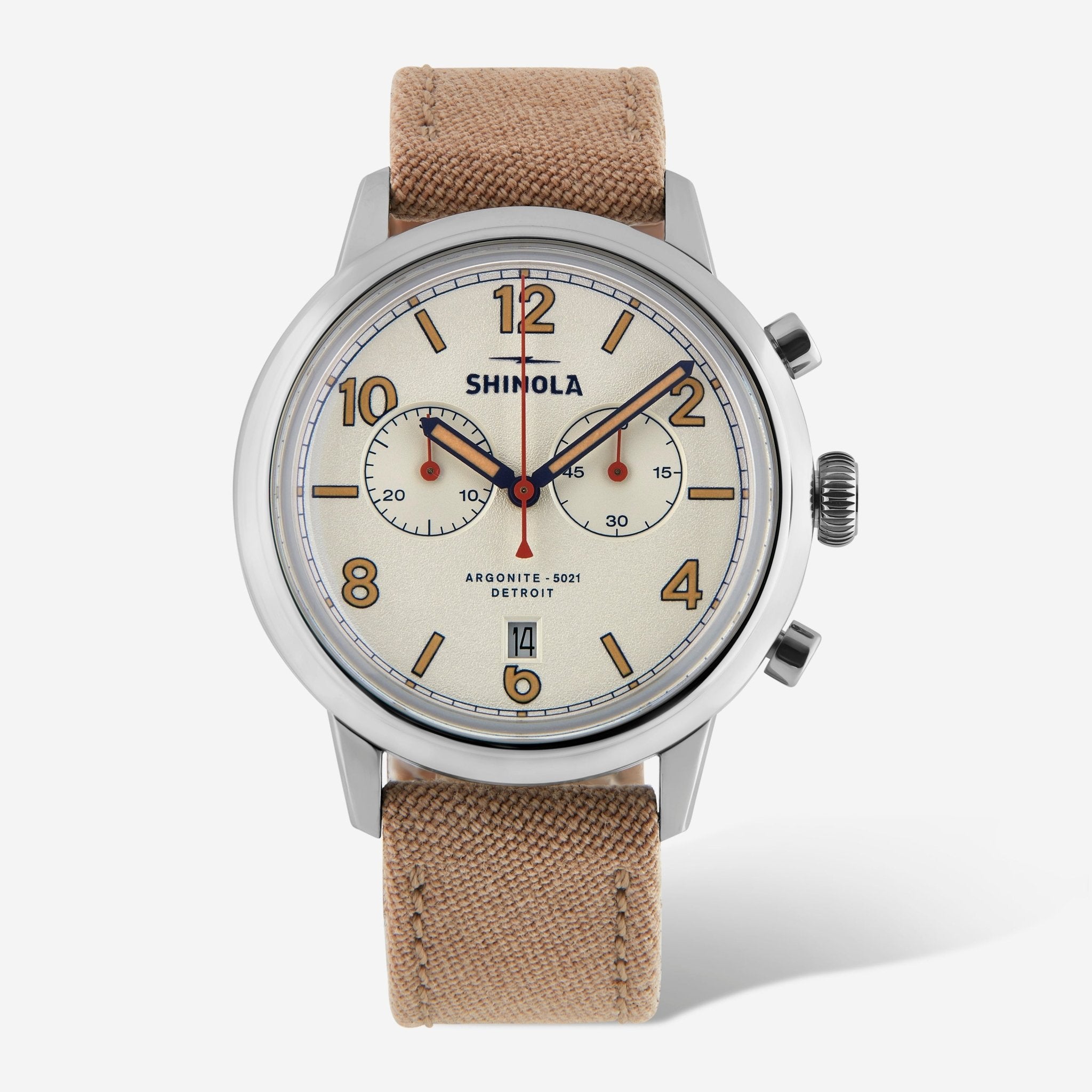 Traveler Stainless Steel 42mm Quartz Chronograph Watch S0120245785
