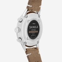 Shinola The Traveler Stainless Steel Men's Quartz Chronograph Watch S0120250984 - THE SOLIST - Shinola