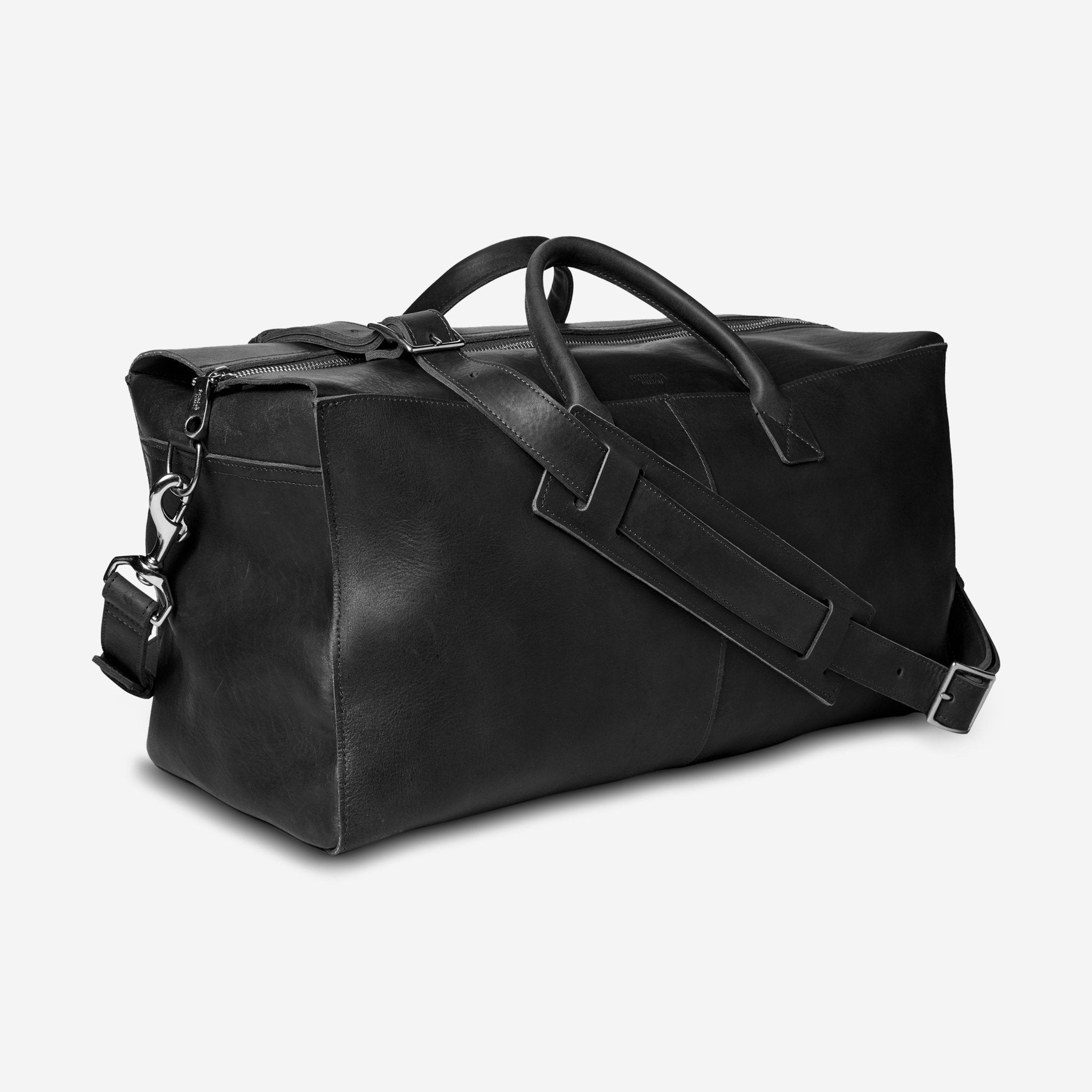 Shinola Utility Black Usa Heritage Leather Duffle 20242044 - BL - THE SOLIST - Shinola