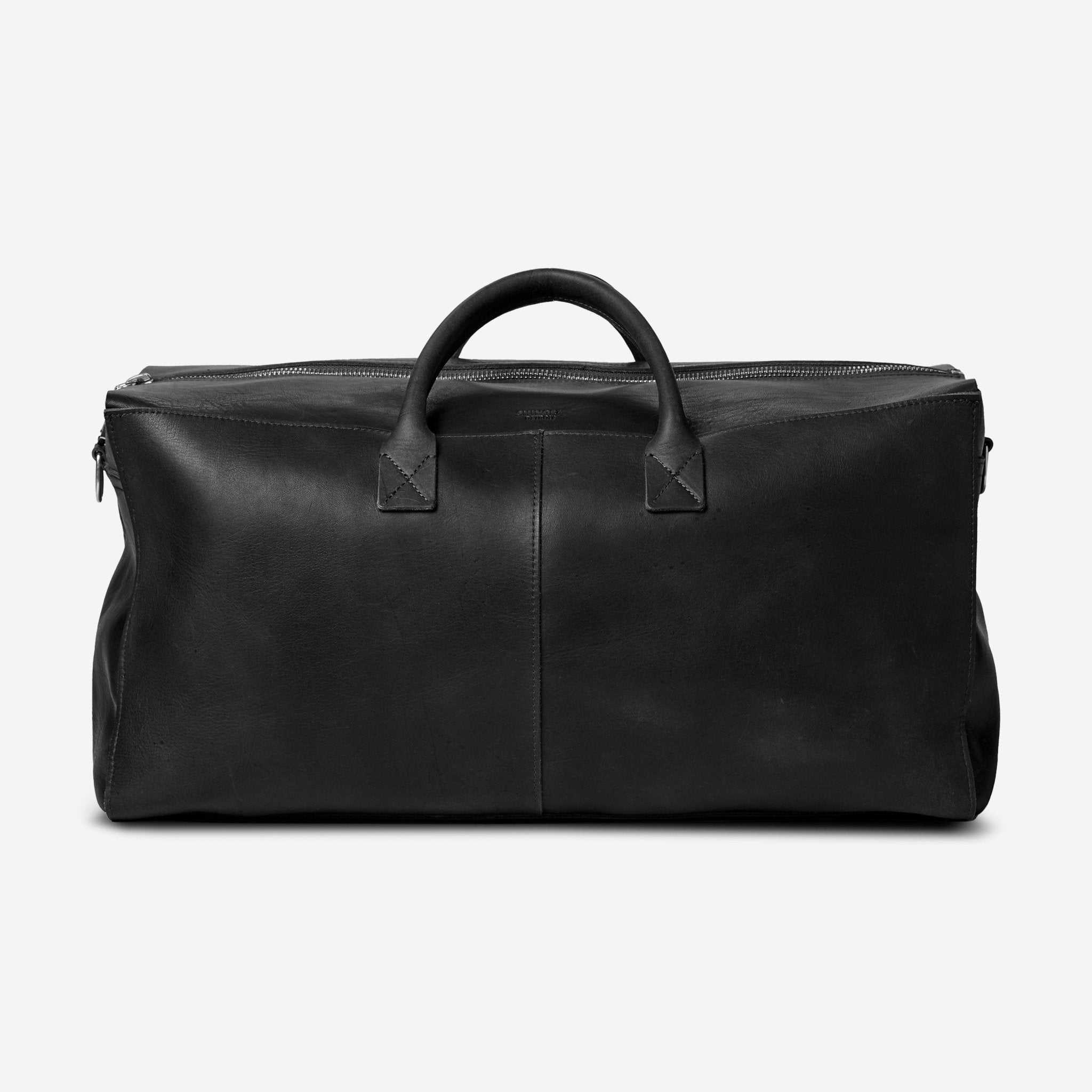 Shinola Utility Black Usa Heritage Leather Duffle 20242044 - BL - THE SOLIST - Shinola