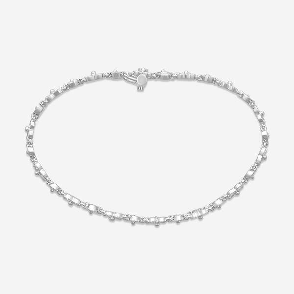Suna Platinum Diamond Lace Bracelet B3670P