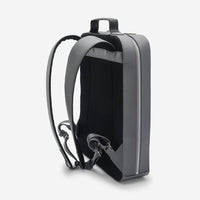 S.T. Dupont "Line D" Laser Grey and Black Cowhide Backpack 185501 - THE SOLIST - S.T. Dupont