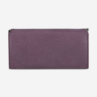 Stella McCartney Falabella Dark Purple Suede Women's Flap Wallet 391835 - W9132 - 5162 - THE SOLIST - Stella McCartney