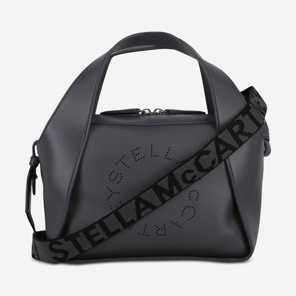 Stella McCartney Medium Women's Grey Logo Crossbody Bag 700267 - W8542 - 1164 - THE SOLIST - Stella McCartney
