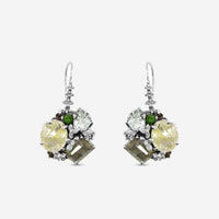 Stephen Dweck Sterling Silver, Multi - Stoned Earrings SDE - 42015 - THE SOLIST - Stephen Dweck