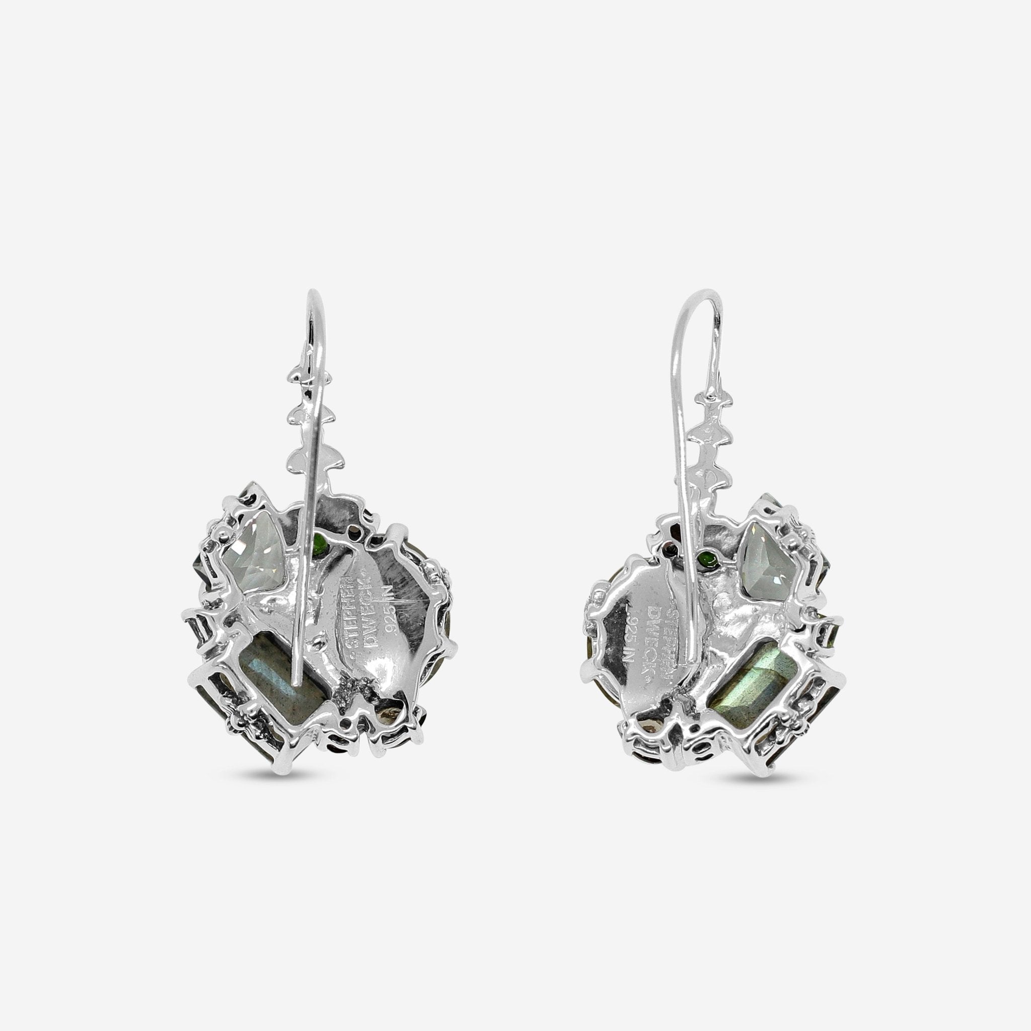 Stephen Dweck Sterling Silver, Multi - Stoned Earrings SDE - 42015 - THE SOLIST - Stephen Dweck