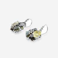 Stephen Dweck Sterling Silver, Multi - Stoned Earrings SDE - 42015 - THE SOLIST - Stephen Dweck