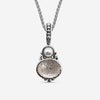 Stephen Dweck Sterling Silver, Pearl and Carved Natural Quartz Pendant SDP - 34006 - THE SOLIST - Stephen Dweck