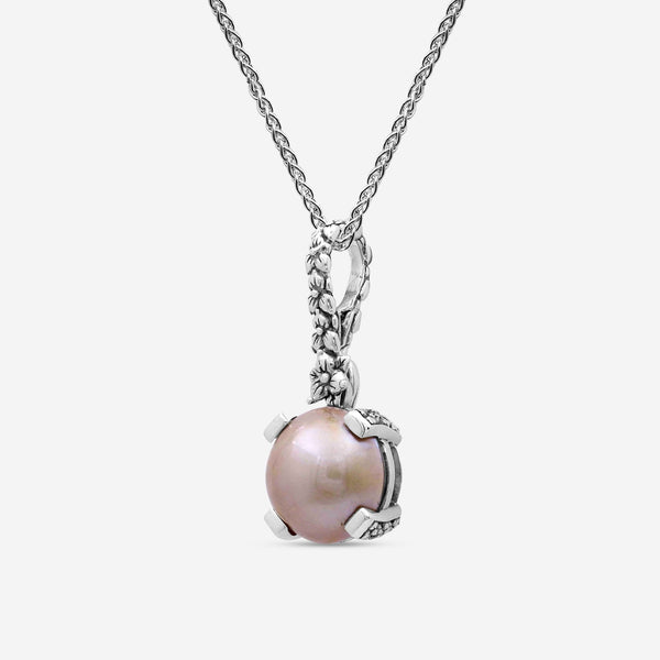 Stephen Dweck Sterling Silver, Round Golden Pearl Pendant SDP - 24003 - THE SOLIST - Stephen Dweck