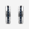 Stephen Dweck Streling Silver, London Blue Topaz Hoop Earrings SDE - 12304 - THE SOLIST - Stephen Dweck