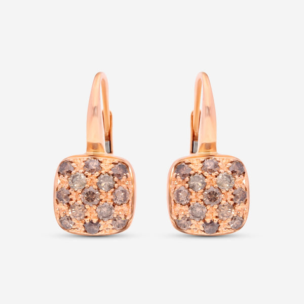 SuperOro 18K Rose Gold Earrings AU750 - THE SOLIST - SuperOro