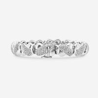 SuperOro 18K White Gold, Diamond 3.45ct. tw. Link Bracelet 63608 - THE SOLIST - SuperOro