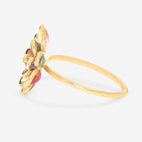 SuperOro 18K Yellow Gold, Multi Sapphire 2.25ct. tw. and Diamond Gemstone Ring 64698 - THE SOLIST - SuperOro