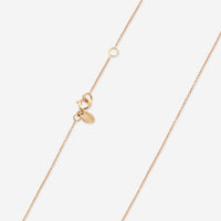 SuperOro Fancy 18K Yellow Gold Diamond & Prenite Pendant Necklace FANCY/P100 - THE SOLIST - SuperOro