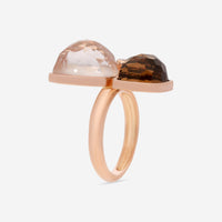 SuperOro Ice 18K Rose Gold Diamond & Multistone Cocktail Ring ICE/A025_cognac - THE SOLIST - SuperOro