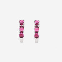 SuperOro Ice 18K Rose Gold Prasiolite Earrings ICE/O005 - THE SOLIST - SuperOro