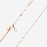 SuperOro Ice 18K Rose Gold Prasiolite Pendant Necklace ICE/C012 - THE SOLIST - SuperOro