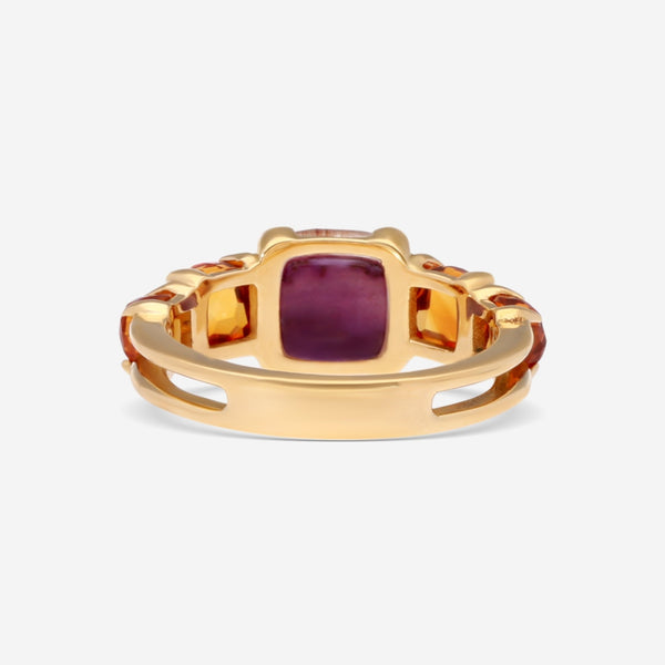 SuperOro Iceberg 18K Rose Gold Multistone Ring ICEBERG/A001 - THE SOLIST - SuperOro