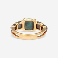 SuperOro Iceberg 18K Yellow Gold Labradorite Ring ICEBERG/A001 - THE SOLIST - SuperOro