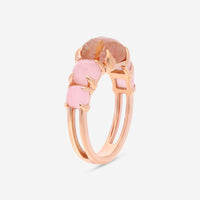 SuperOro Iceberg 18K Yellow Gold Milky Quartz Ring ICEBERG/A001 - THE SOLIST - SuperOro