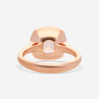 SuperOro Louvre 18K Rose Gold Diamond & Girasol Quartz Statement Ring LOUVRE/A003 - THE SOLIST - SuperOro