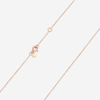 SuperOro Meteo 18K Rose Gold Diamond & White Chalcedony Pendant Necklace METEO/P696 - C - THE SOLIST - SuperOro