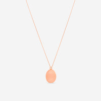 SuperOro Meteo 18K Rose Gold Yellow Aventurine Pendant Necklace METEO/P735 - THE SOLIST - SuperOro