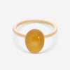 SuperOro Meteore 18K Rose Gold Sunstone Ring Sz. 7 METEORE/A630 - THE SOLIST - SuperOro