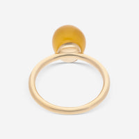 SuperOro Meteore 18K Rose Gold Sunstone Ring Sz. 7 METEORE/A630 - THE SOLIST - SuperOro