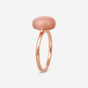 SuperOro Meteore 18K Rose Gold Sunstone Ring Sz. 7 METEORE/A630 - THE SOLIST - SuperOro