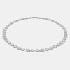 Swarovski Una Angelic Rhodium Plated Crystal Tennis Necklace 5117703 - THE SOLIST - Swarovski