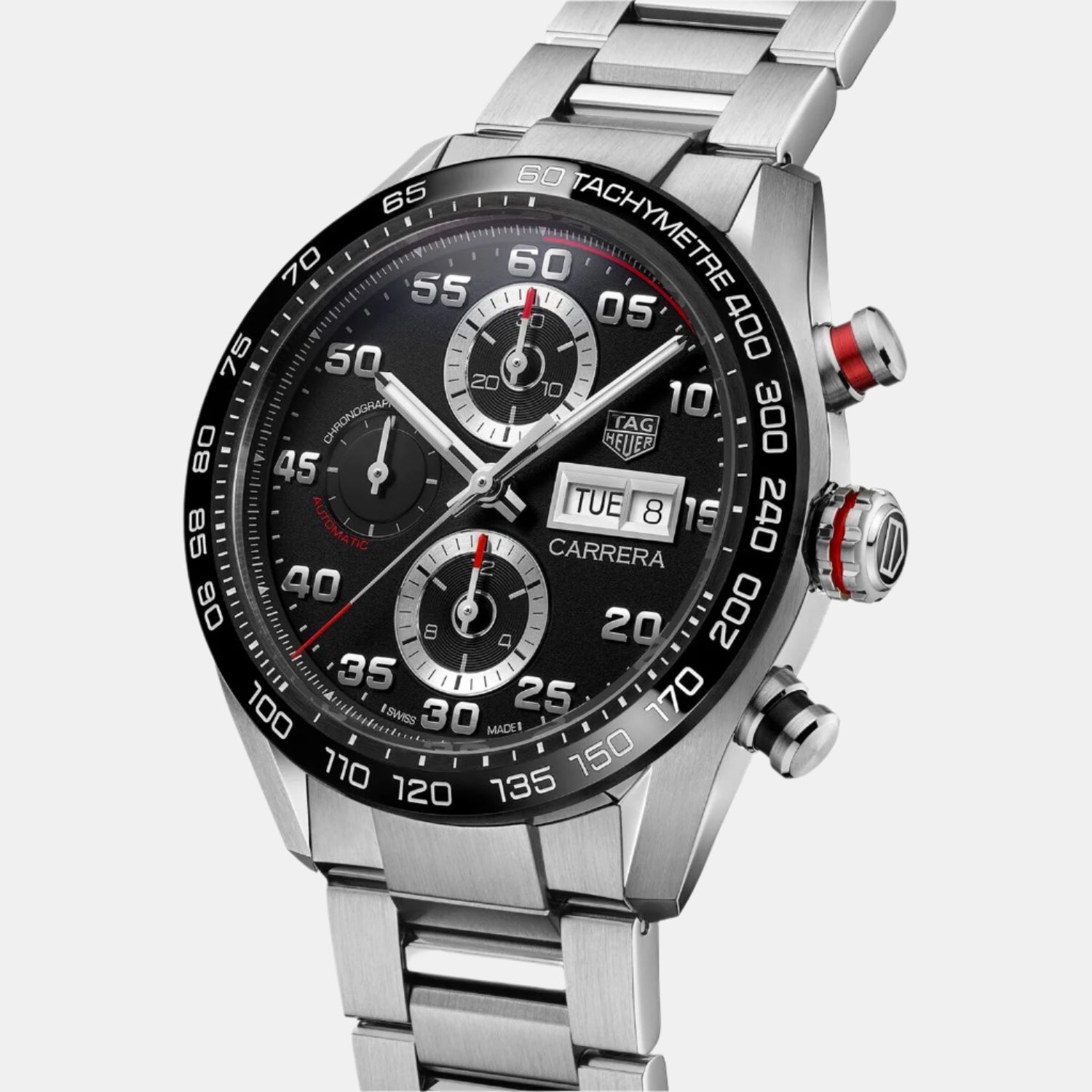 Tag Heuer Carrera Chronograph Automatic Men's Watch CBN2A1AA.BA0643 - THE SOLIST - Tag Heuer