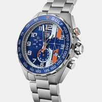 Tag Heuer Formula 1 X Gulf Chronograph Stainless Steel Quartz Men's Watch CAZ101AT.BA0842 - THE SOLIST - Tag Heuer